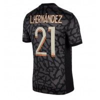 Koszulka piłkarska Paris Saint-Germain Lucas Hernandez #21 Strój Trzeci 2023-24 tanio Krótki Rękaw